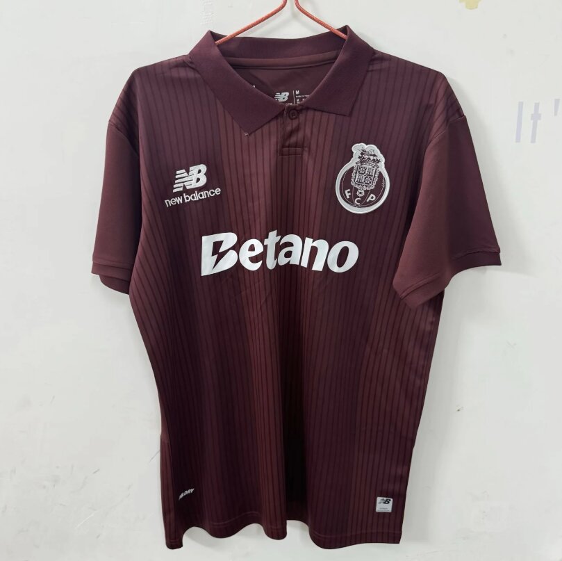 AAA Quality Porto 26/27 Away Dark Red Soccer Jersey